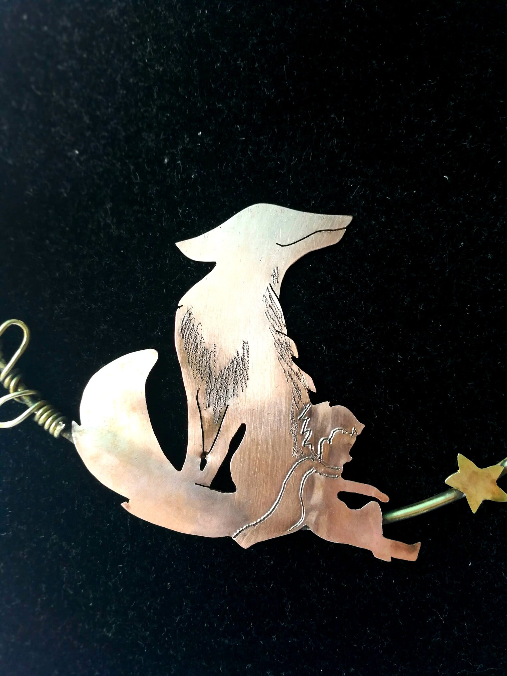 The Little Prince Necklace The Little Prince Jewelry – Unique Necklace Little Prince and Fox
