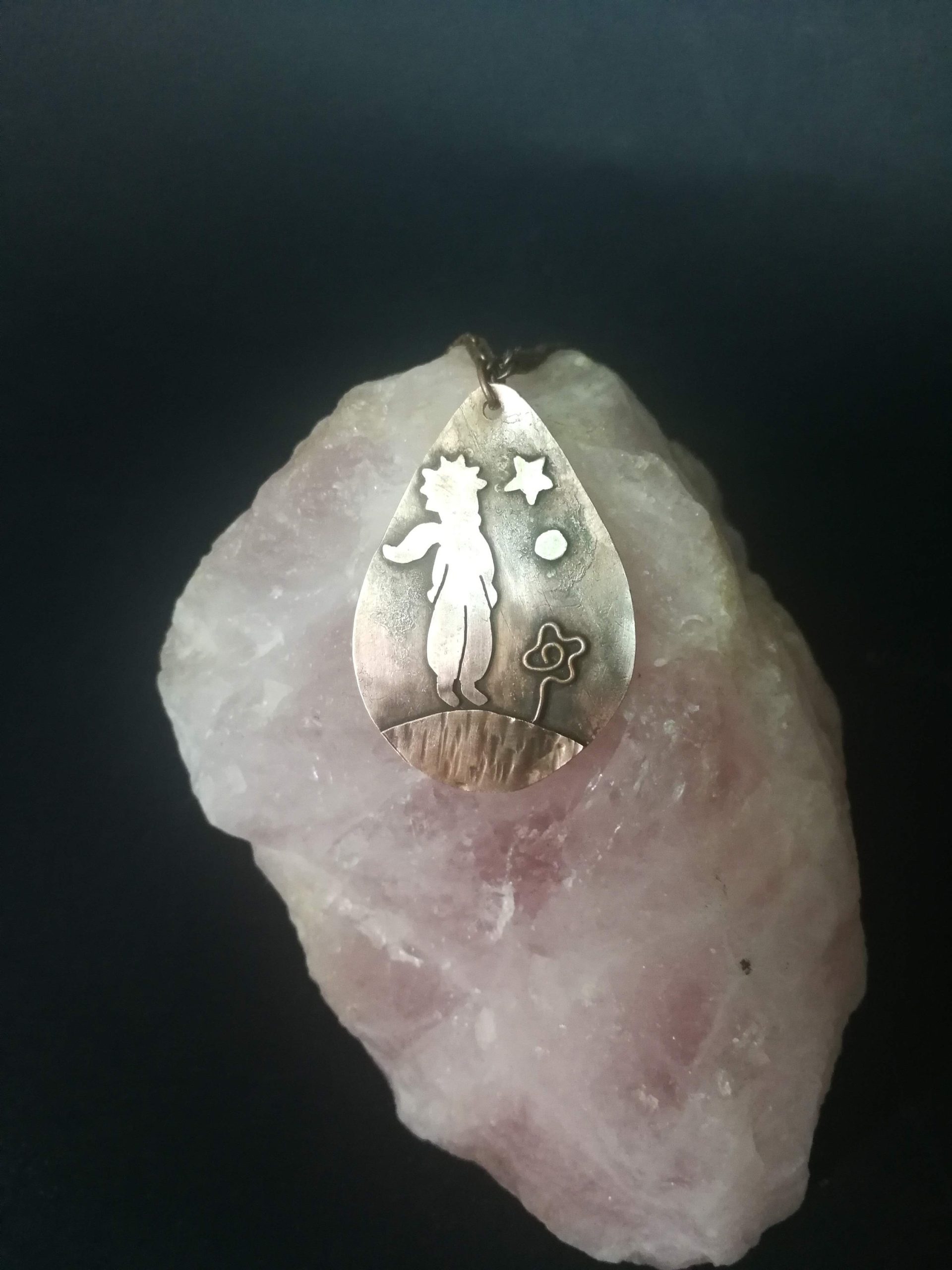 The Little Prince Copper Pendant Necklace