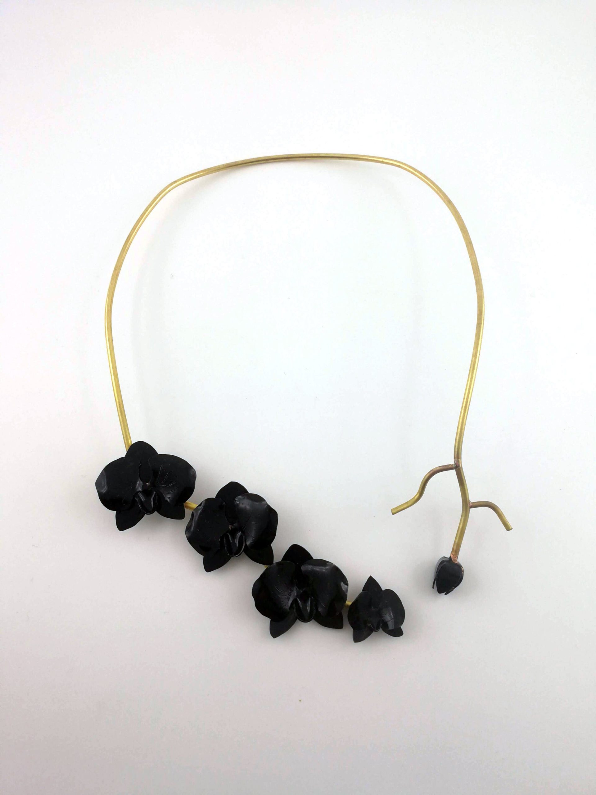 Statement Orchid Jewelry Set  Orchid Jewelry