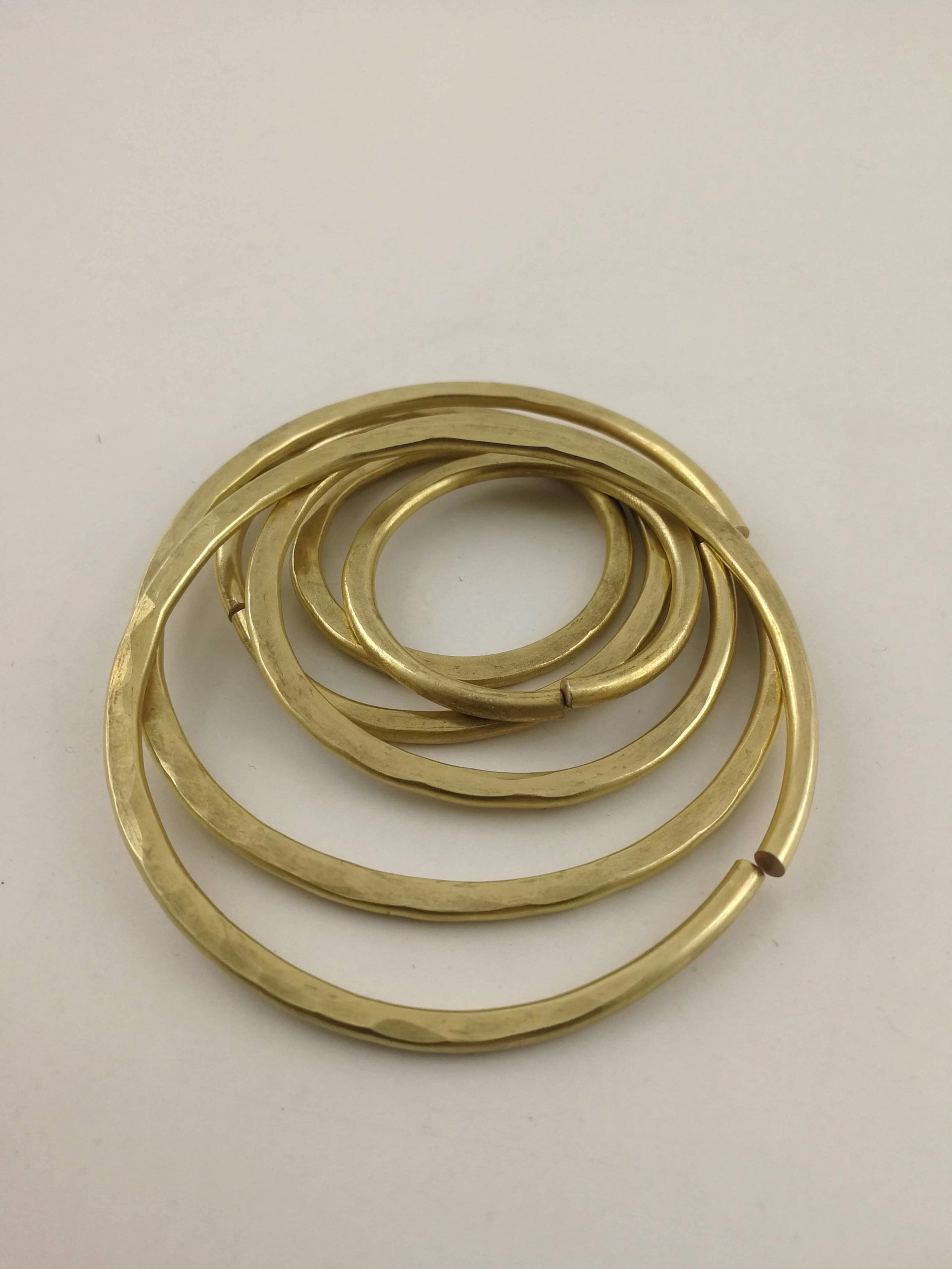 Set of Hoops 8 gauge Ear Weights  8gauge Earrings Set of Earrings