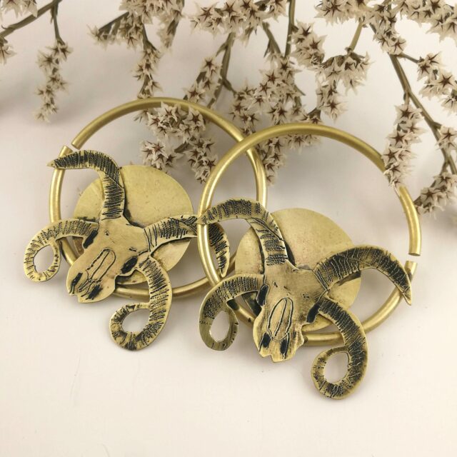 10 gauge 4 Horn Jacob Sheep Hoops for Plugs – Stretched Ears