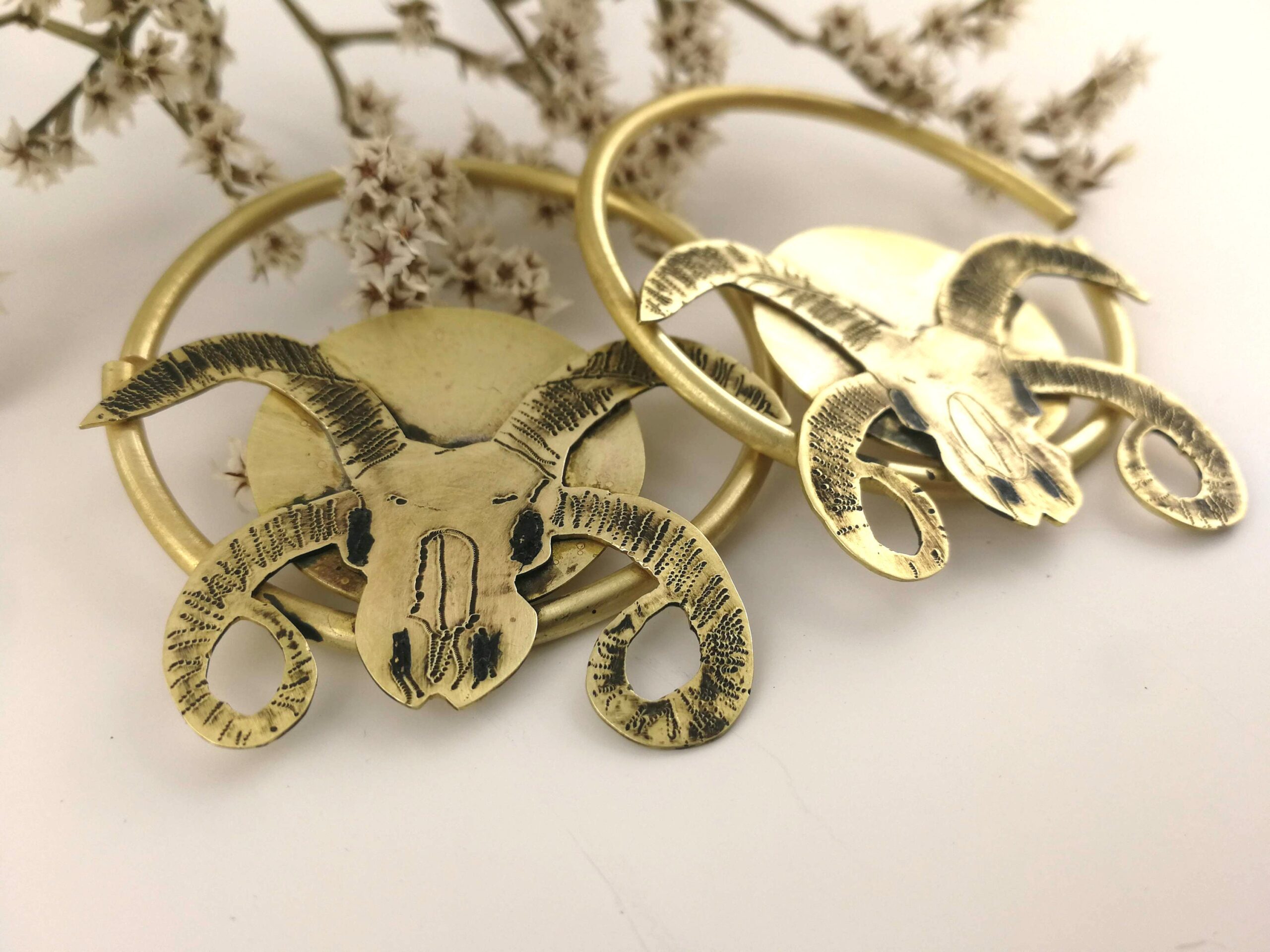 10 gauge 4 Horn Jacob Sheep Hoops for Plugs – Stretched Ears